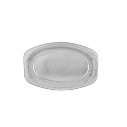 [6586D] PLATEAU OVAL ALUMINIUM. HP